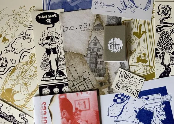 Affiche principale de l'événement : [COMPLET] ATELIER FANZINE AVEC L'INTERZONE