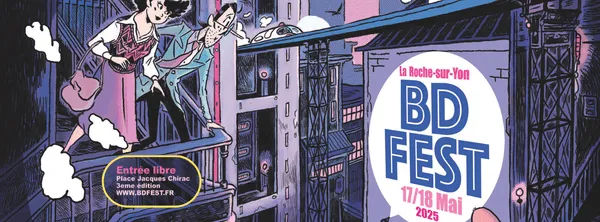 Affiche principale de l'événement : BD FEST 2025