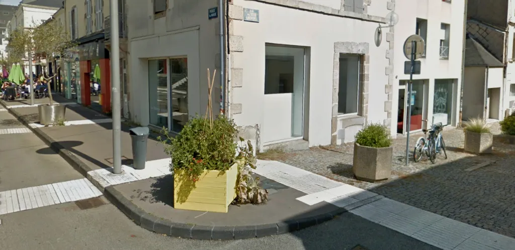 La gâterie vue de l'extérieur