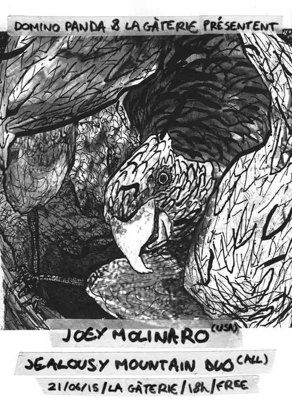 Affiche principale de l'événement : Jealousy Mountain duo + Joey Molinaro