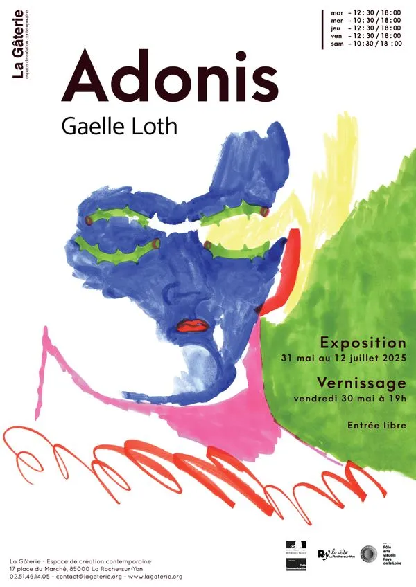 Affiche principale de l'événement : Gaelle Loth - Adonis