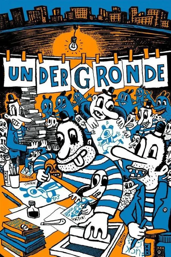 Affiche principale de l'événement : UNDERGRONDE de Francis Vadillo