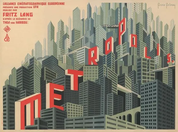 Affiche principale de l'événement : METROPOLIS de Fritz Lang – Carte Blanche  Sophie Keraudren-Hartenberger