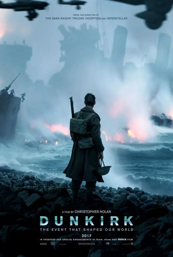 Affiche principale de l'événement : DUNKERQUE de Christopher Nolan – Carte Blanche à Zhu Hong